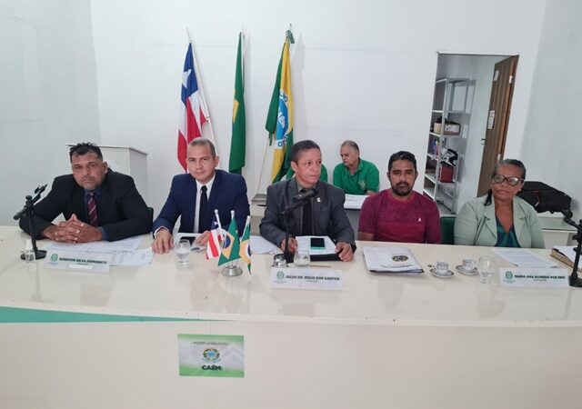 Vereadores rejeitam as contas do ex-prefeito de Caém Gilberto Matos, exercício 2020
