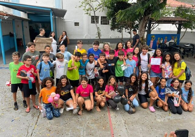 Colégio Oásis de Jacobina promove surpresa para  fechamento do ano letivo dos alunos do 5º ano