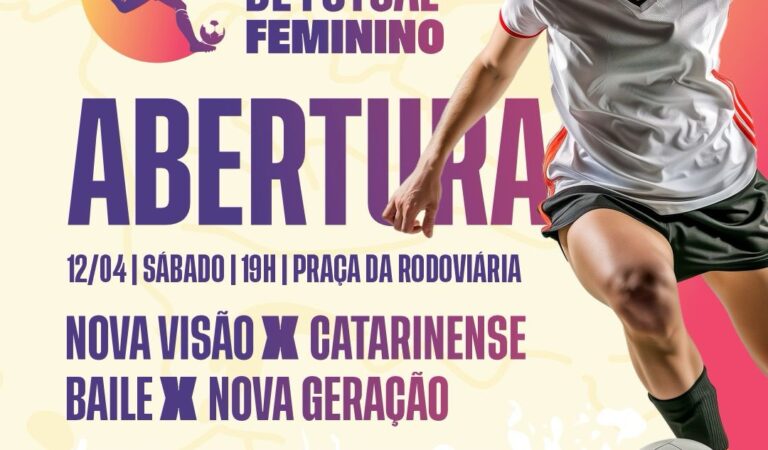 Ourolândia realiza 1ª Copa de Futsal Feminino e fortalece o esporte para mulheres