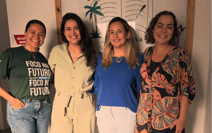 Colégio Oásis de Jacobina recepciona coordenação dos Programas Nave à Vela e Pleno