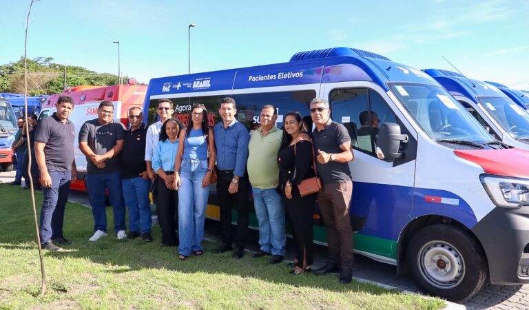 Mirangaba recebe nova van para fortalecer o transporte de pacientes do SUS