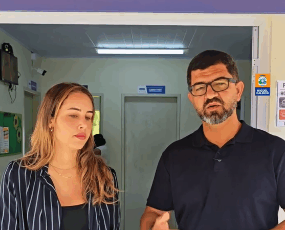Secretário de Saúde de Miguel Calmon apresenta nova médica que atenderá no Bairro do Arroz