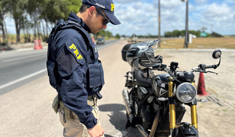 Bahia lidera número de mortes em sinistros com motocicletas no país; PRF reforça fiscalização no Dia do Motociclista