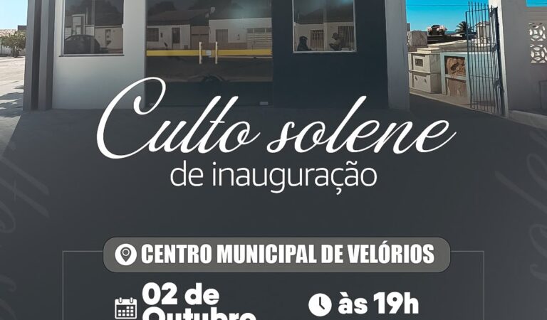 Prefeitura de Miguel Calmon entrega Centro Municipal de Velórios nesta sexta-feira (02)