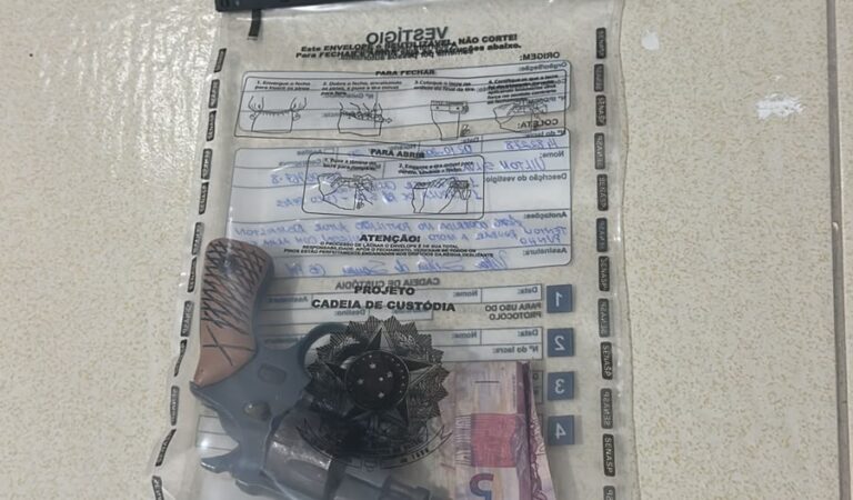 PMBA apreende adolescente e arma de fogo após tentativa de roubo no Povoado do Pontilhão em Jacobina