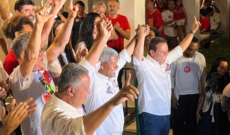 Bahia reelege Jerônimo no primeiro turno e elege Rui Costa e Jaques Wagner para o Senado