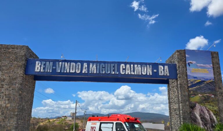 Miguel Calmon comemora a chegada do Serviço de Atendimento Móvel de Urgência – SAMU 192