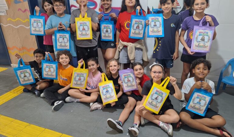 Educação e Literatura: Alunos do 4 ano do Colégio Oásis dão início ao Projeto Maleta da Escrita
